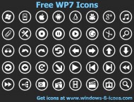 Free WP7 Icons screenshot